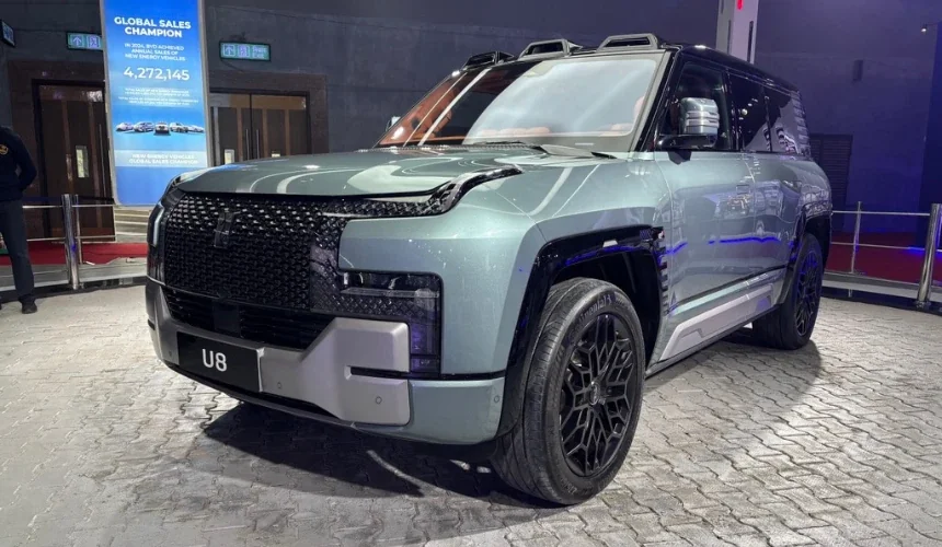 BYD Yangwang U8 SUV Debuts in India