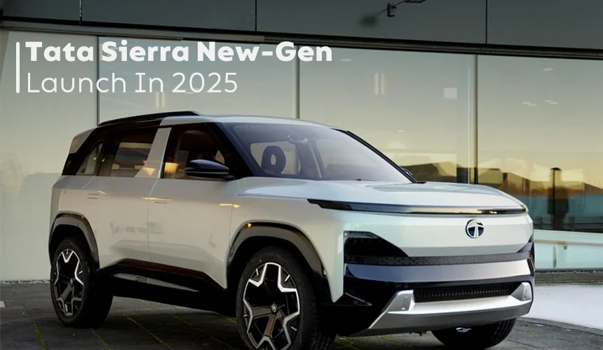 Tata Sierra New-Gen Launch In 2025