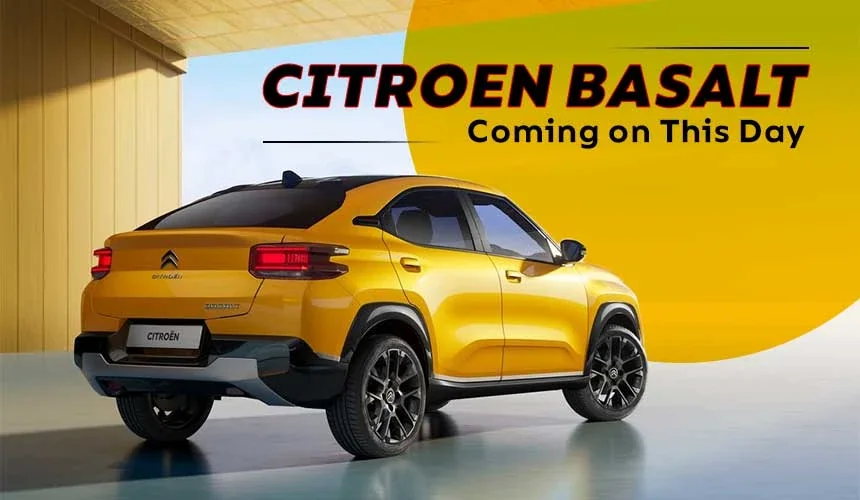 Citroen Basalt Hot Details - Unveil on August 2