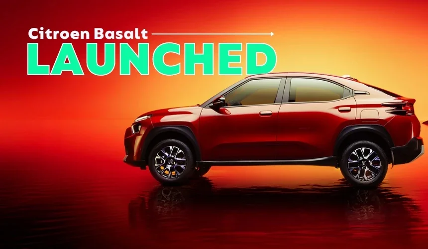 Citroen Basalt Launched - Cheapest Coupe SUV in India