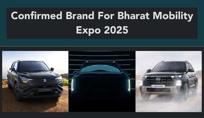 Maruti, Hyundai, Kia At Bharat Mobility Expo 2025 - Confirmed Participants List