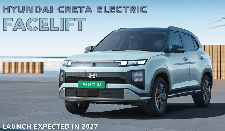 Hyundai Creta Electric Facelift to Arrive in 2027