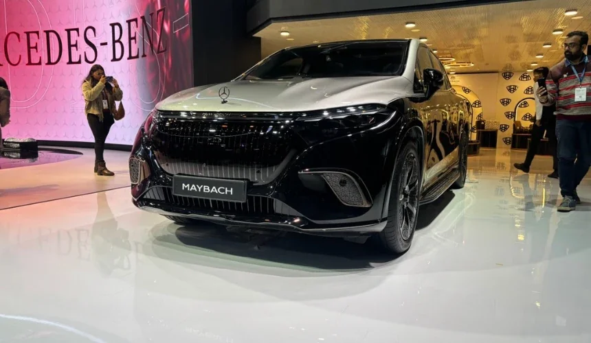 Special Edition Mercedes-Benz EQS Maybach Showcased At The Auto Expo 2025