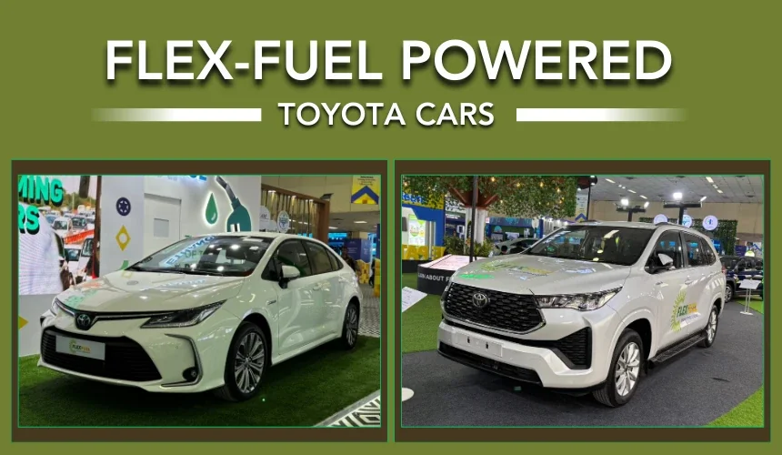 Flex Fuel-Powered Toyota Innova Hycross, Corolla Unveiled