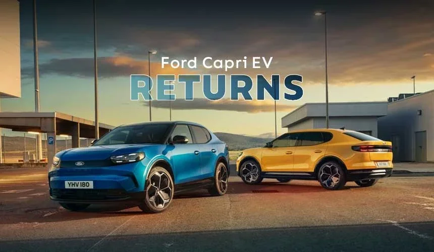 Ford Capri EV Revealed - Based On Volkswagen Platform