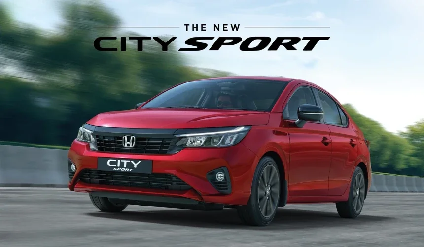 2025 Honda City Sport CVT Launched - Price, Striking Black Interior
