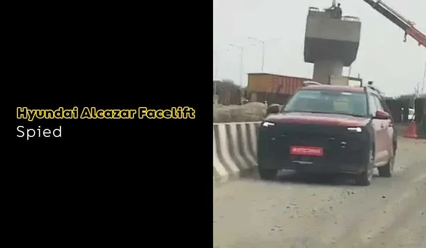 Hyundai Alcazar Facelift to Get Creta-like Front Fascia