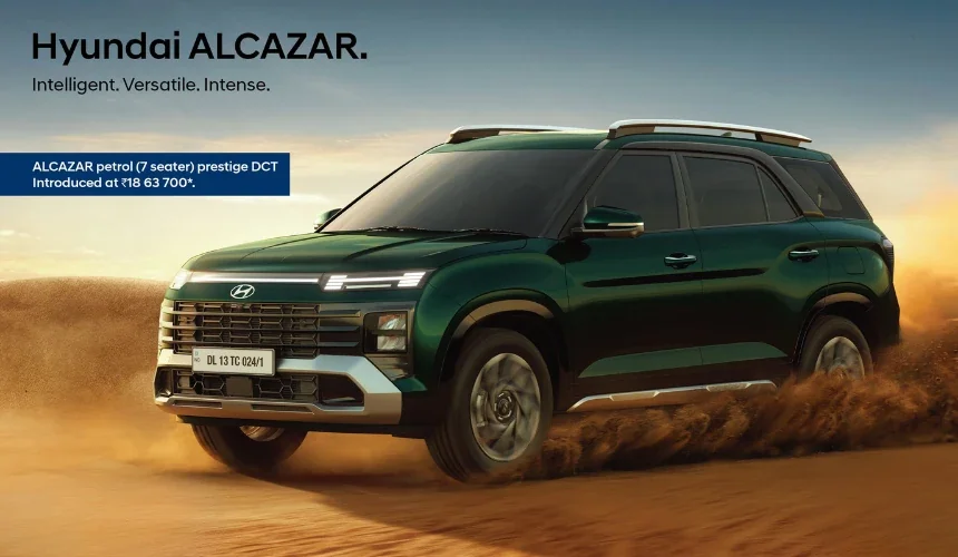 Hyundai Alcazar Now Available with DCT in Petrol and Corporate Diesel Trim