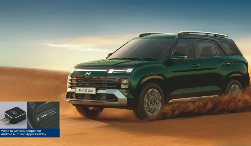 Hyundai Launches Wired to Wireless Adapter for Alcazar – No More Cables!