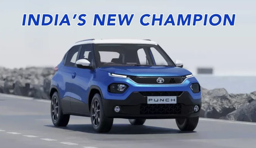 India’s New Champion: Tata Punch Beats Maruti to Lead the Market!