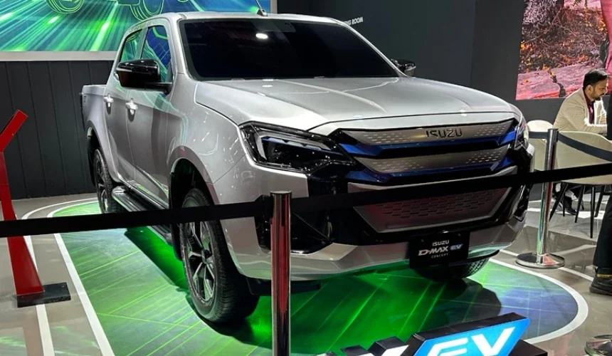 Isuzu D-Max 7 EV Concept Breaks Cover At Bharat Mobility Global Expo 2025