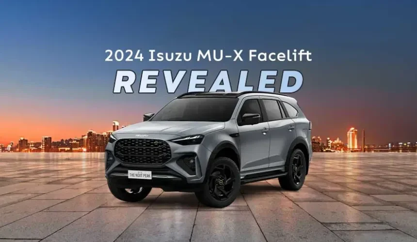 2024 Isuzu MU-X Facelift Revealed - Top Changes