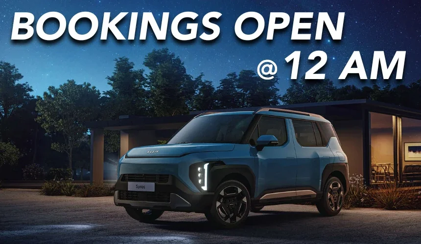 Kia Syros Launch Set for February 1, Bookings Open Tonight at 12AM