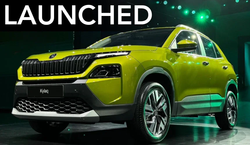Skoda Kylaq Sub Compact SUV Launch Price Rs 7.89 Lakh
