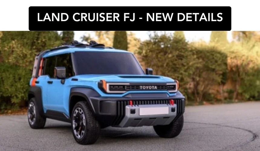 Land Cruiser FJ - Toyota Fortuner Platform, Design Inspired by LC Prado