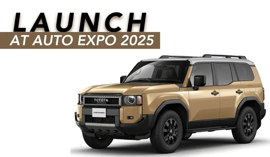 Toyota Land Cruiser Prado 250 India Launch At Bharat Mobility Global Expo 2025
