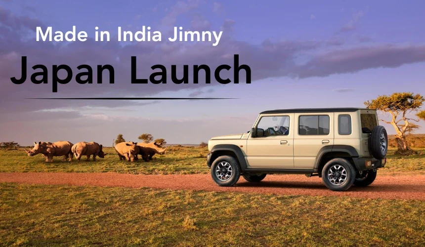 Made-in-India Suzuki Jimny 5-Door Launching in Japan as Jimny Nomade