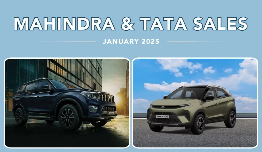 Mahindra and Tata Model-Wise Sales in January 2025