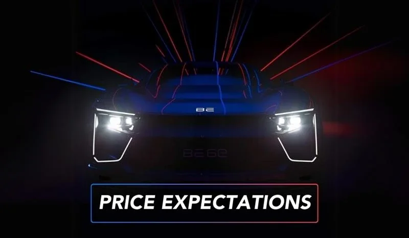 Mahindra BE 6e SUV Price Expectations