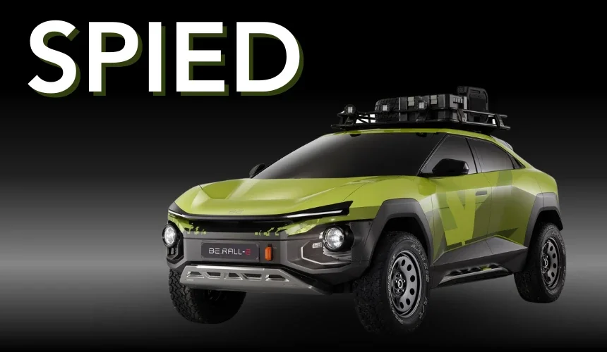 Mahindra BE Rall-E Caught Alongside XUV SUV Coupe and XUV.e8