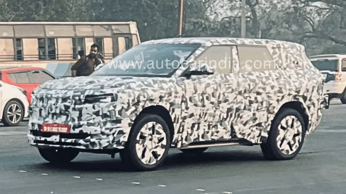 Mahindra BE.07 Production Version Spotted Testing in India
