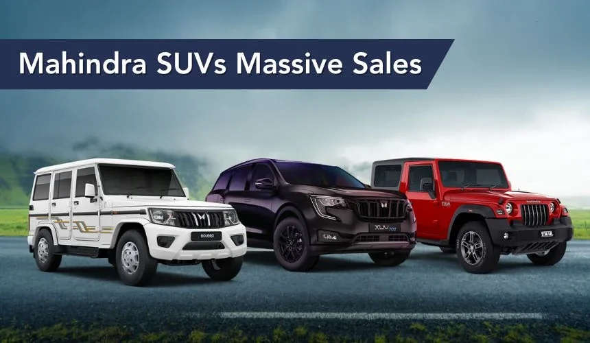Mahindra SUVs Sales Break-Up Nov 2024 - ScorpioN, XUV 3XO