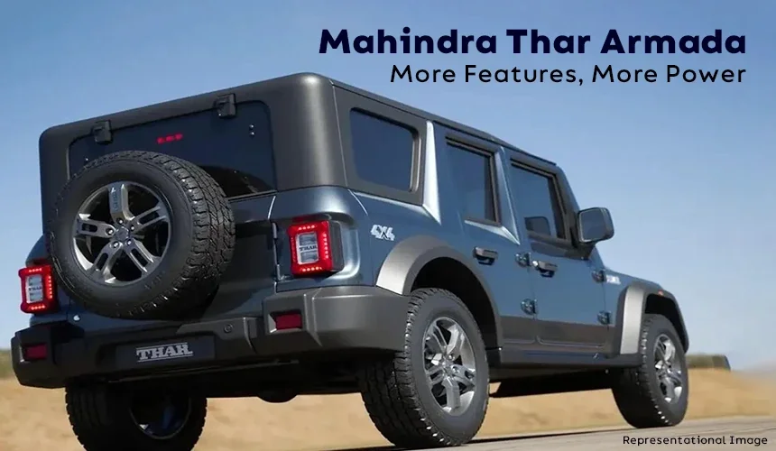 Mahindra Thar Armada 5-door - More Features, More Power