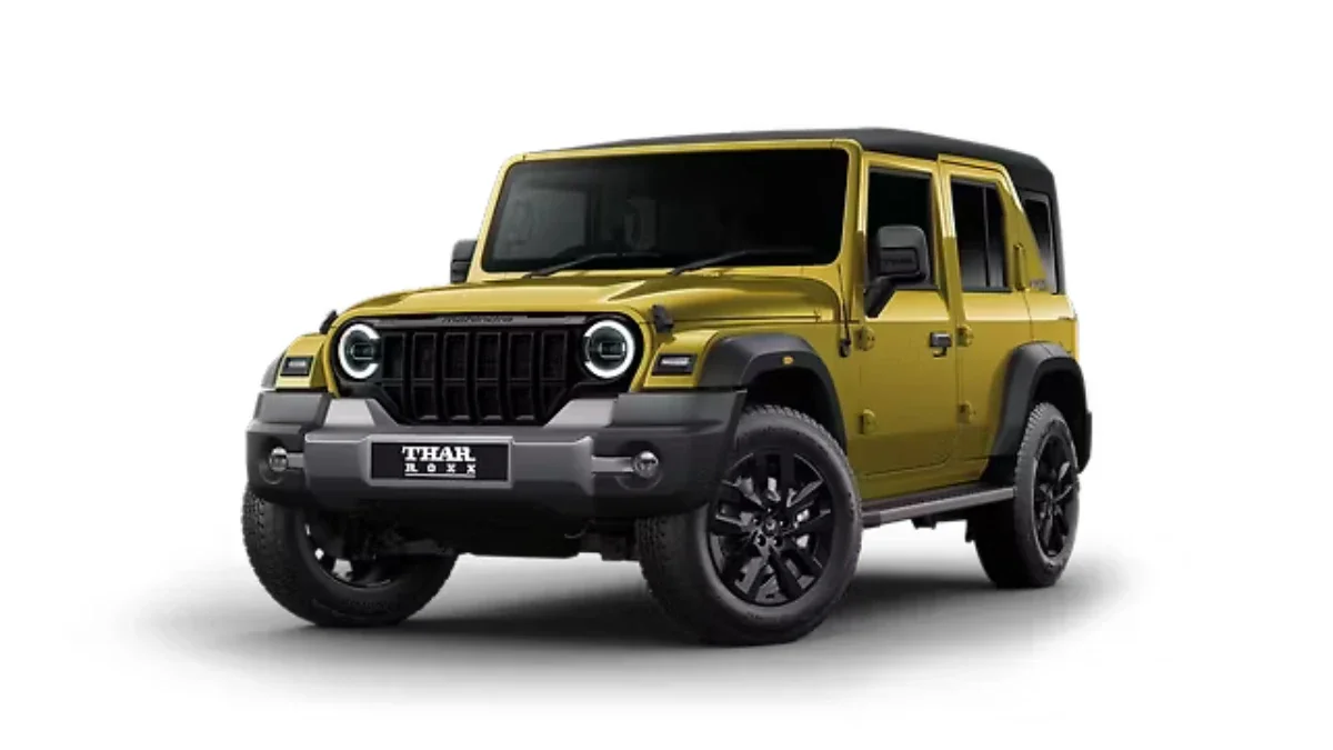 Mahindra Thar Roxx Star EDN Launched at Rs 16.85 Lakh