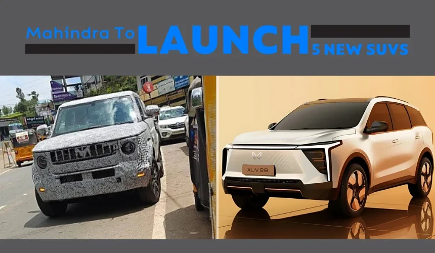 New-gen Bolero to XUV700 Facelift - Top Mahindra SUVs Launching Soon