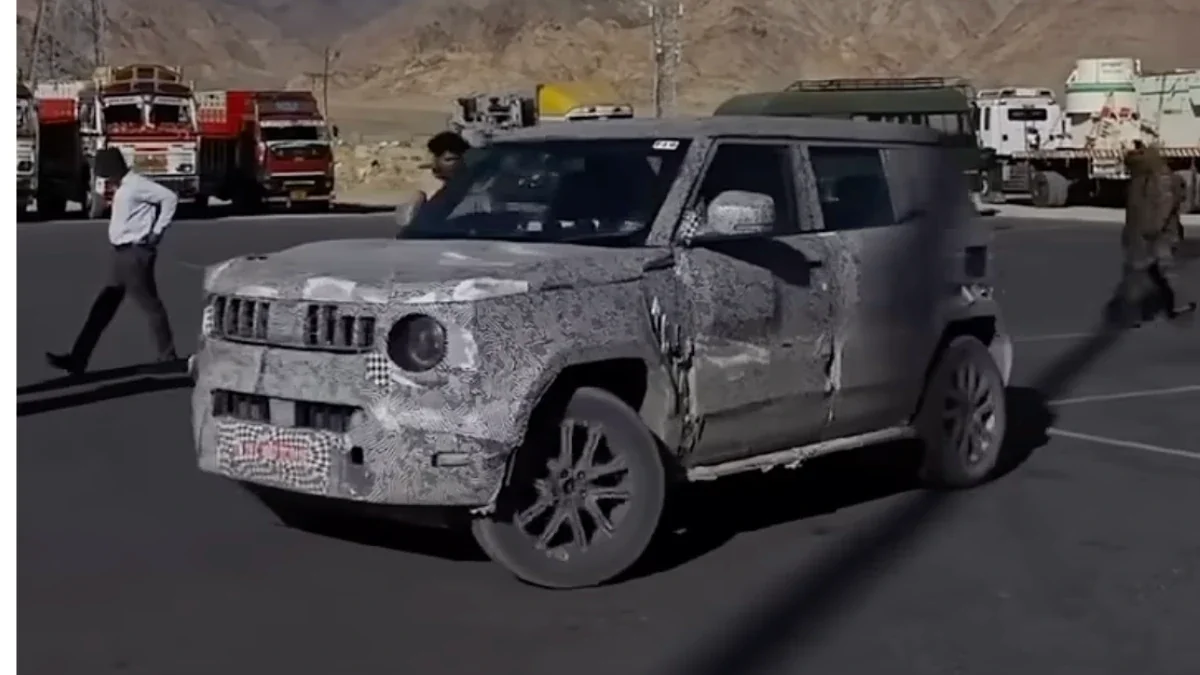 Mahindra Vision S (Baby Scorpio) Spied; Petrol, Diesel and EV, Launch Details