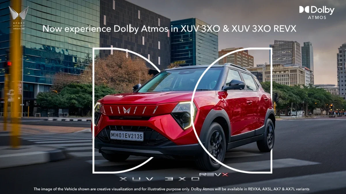 Mahindra XUV 3XO REVX A Gets Dolby Atmos Sound at Rs 12 Lakh