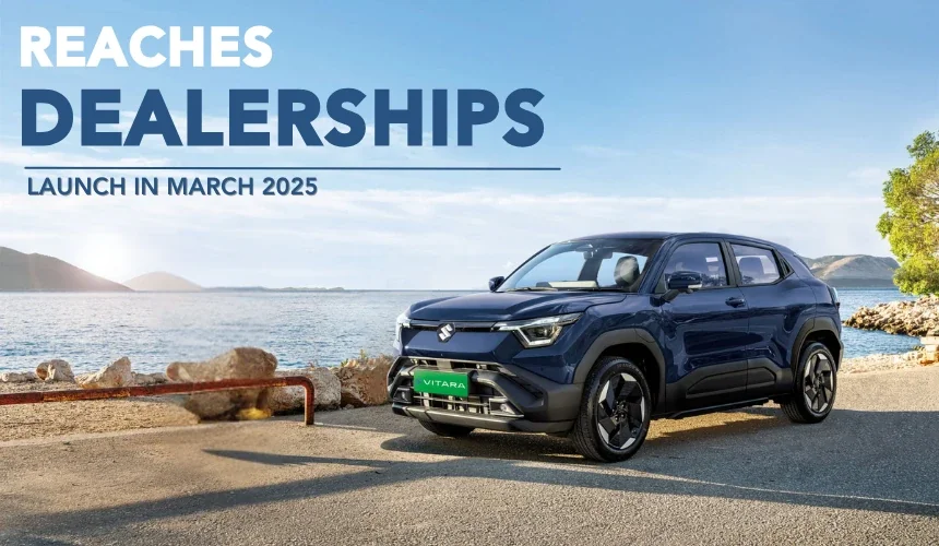 Maruti e Vitara Starts Arriving at Dealerships - Launch Just Weeks Away!