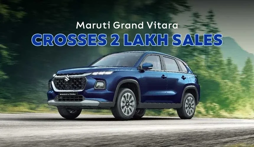 Maruti Grand Vitara in High Demand - 2 Lakh Units Sold