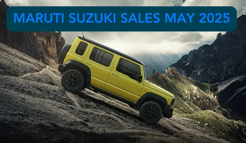 Maruti Suzuki Domestic Sales Down by 5.61% in May 2025; Exports Surge by 80%