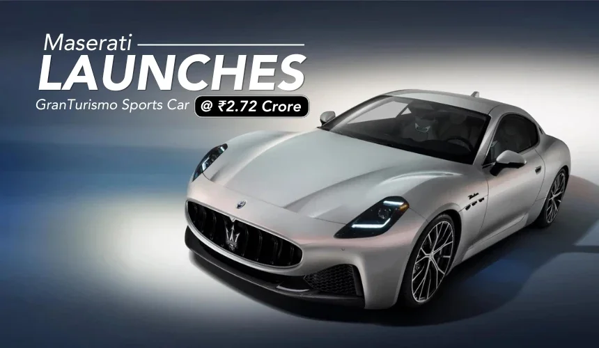 Second-Generation Maserati GranTurismo Launched At Rs. 2.72 Crore
