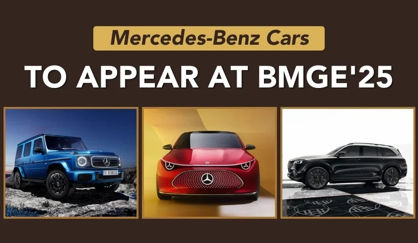 Exciting Mercedes-Benz Cars Confirmed for Bharat Mobility Global Show 2025