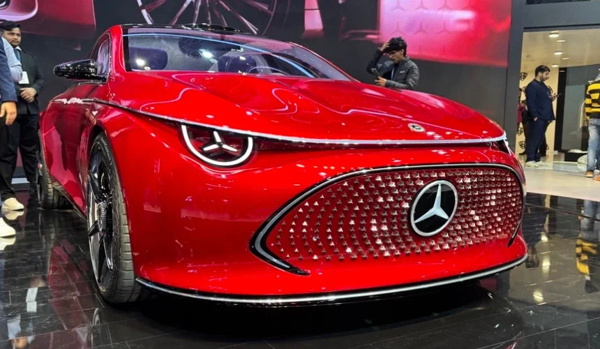 Mercedes-Benz Showcases Its CLA Class Concept At The Auto Expo 2025