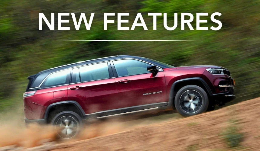 2025 Jeep Meridian Facelift to Get ADAS, 5 or 7 Seating Capacity