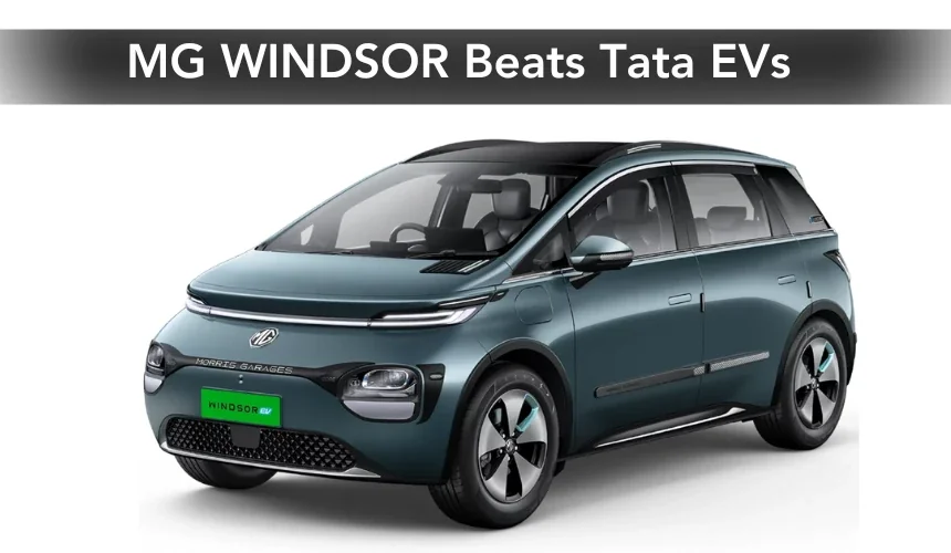 MG Windsor Tops October EV Sales – Beats Nexon, Curvv, XUV400