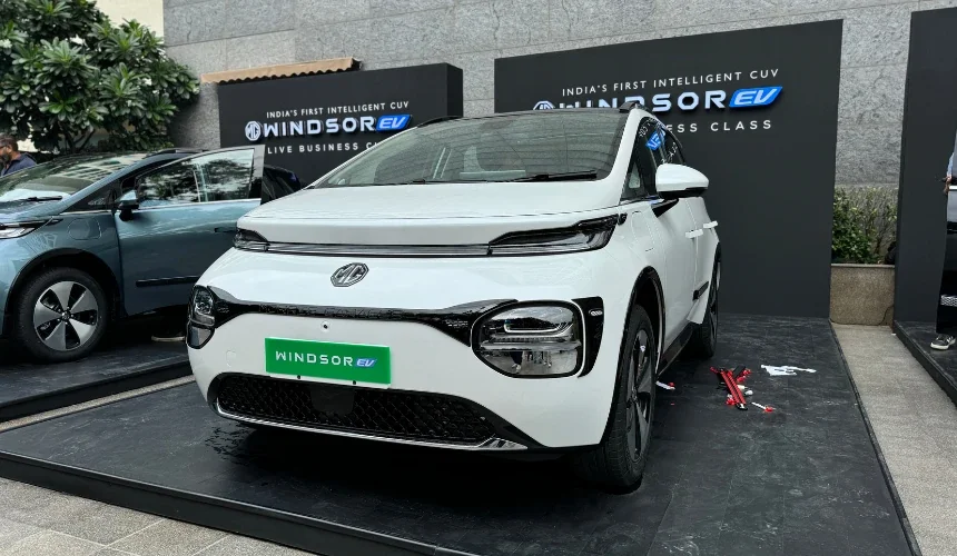 MG Windsor EV, India’s First ‘CUV’, Launched at Rs 9.99 Lakh
