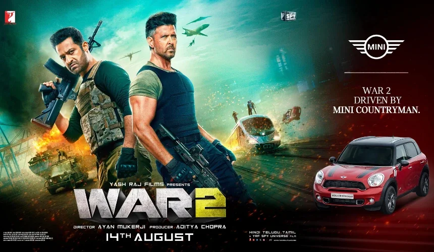 MINI Countryman Steals Spotlight in Bollywood Blockbuster War 2