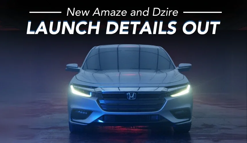 New Honda Amaze, Maruti Suzuki Dzire Launch Details Out