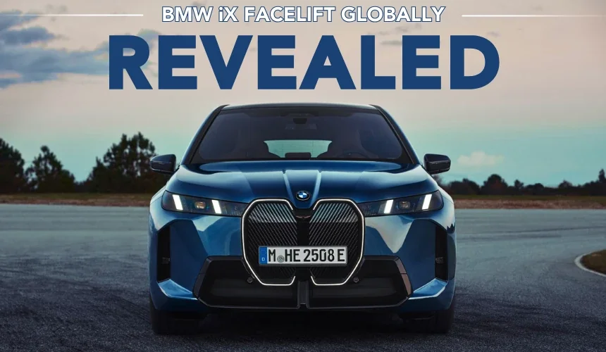 New BMW iX Facelift Offers 700 km Range, Unveiled Globally