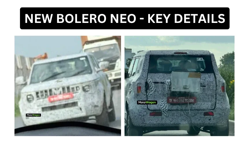New-Gen Mahindra Bolero Neo Launch and Design Details