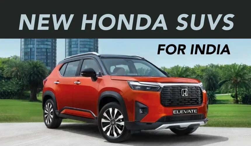 2 New Honda SUVs For India – Details