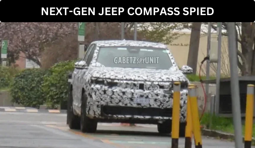New Gen Jeep Compass Snapped Ahead of Debut in mid-2025