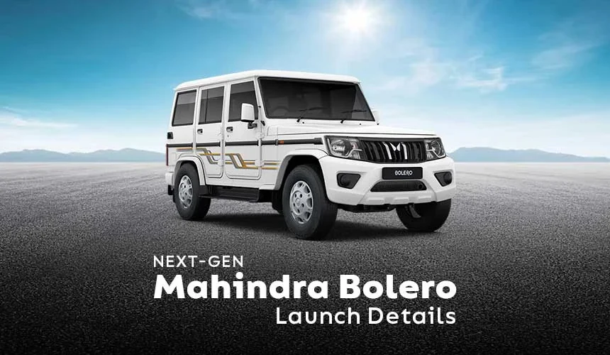 All New Mahindra Bolero - New Platform, Launch Details