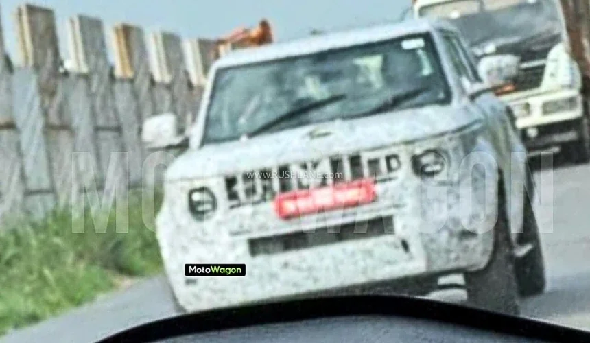 Next-Gen Mahindra Bolero (Sub-4M) Spotted Testing