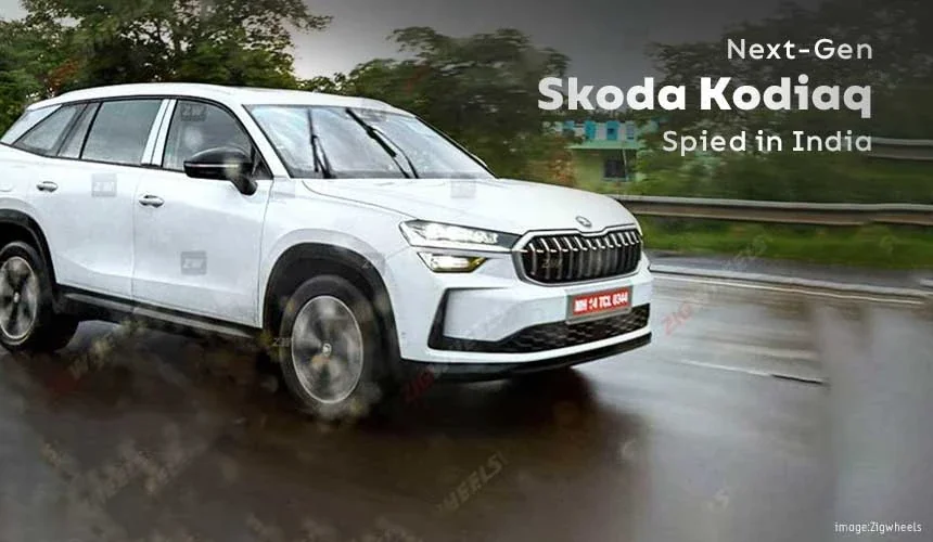 Next-Gen Skoda Kodiaq Spied in India