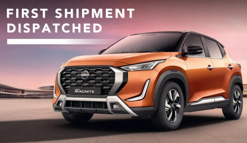 India-made Nissan Magnite Begins Export to Global Markets